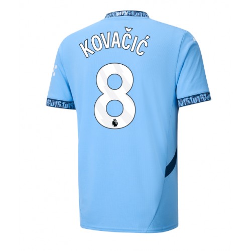 Pánský Fotbalový dres Manchester City Mateo Kovacic #8 2024-25 Domácí Krátký Rukáv